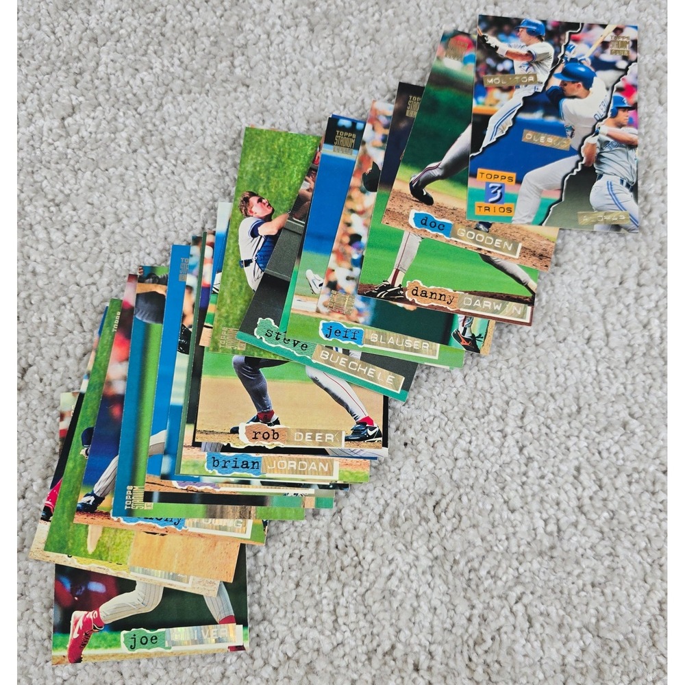 Small Lot Vintage 1994 Stadium Club‎ Golden Rainbow Baseball Cards - NM+   LOOK